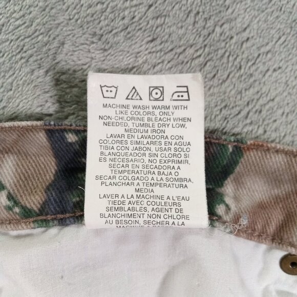 Wrangler Double Knee Camo Jean Men 34x29, Tag 34x30 Fusion 3-D Pants 97GR1FS - Picture 12 of 12